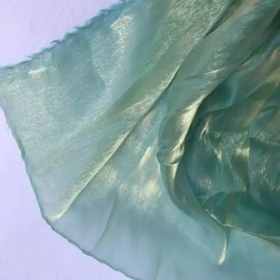 100% tessuto di poliestere metallico Jacquard in stile plaid da pronto per la spedizione