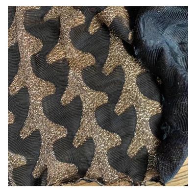 100% tessuto di poliestere metallico Jacquard in colore pronto per le vostre esigenze
