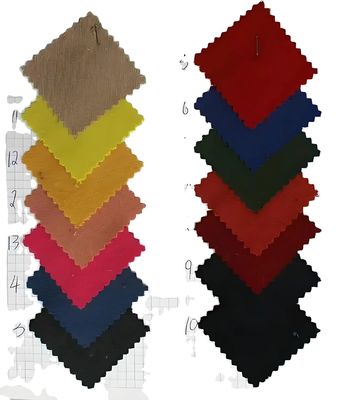 Tessuto spessore di twill Poli cotone 80*20 3 1 TC cardato pesante lavoro di perforazione indossare pantaloni cappelli tessuto
