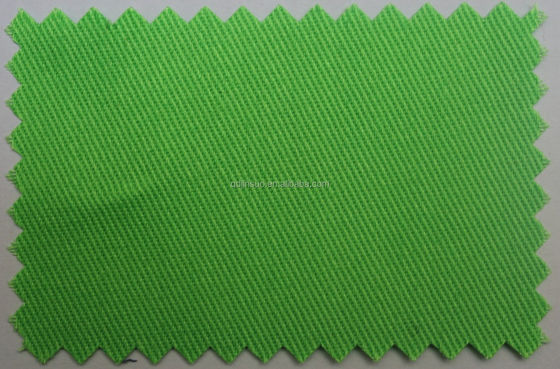 Disegno personalizzato 100% Polyester Twill Workwear Tessuto di tessuto per indumenti da lavoro usati in modo selvaggio