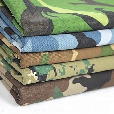 57/58&quot; larghezza CVC Flame Retardant Twill tessuto per Judo Taekwondo Uniforme di arti marziali