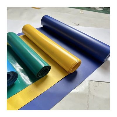 150GSM 100% poliestere Twill Tarpaulin impermeabile alta visibilità tessuto poliestere