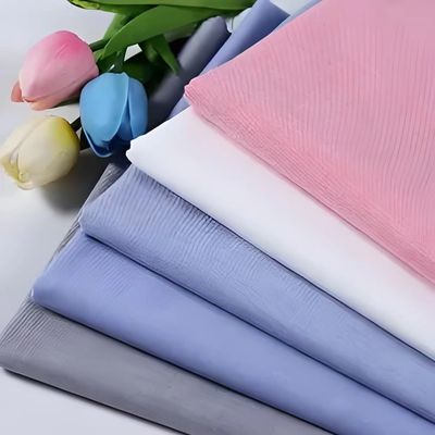 Jacquard Anti-statico TC 65 35 Poplin Tessuto liscio Tasche tessuto di rivestimento di tasca