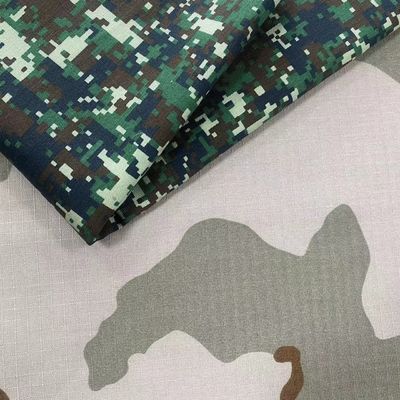 Stile semplice alta resistenza alle lacrime Medio Oriente IVA Stampa di poli cotone di striscia di camuffamento