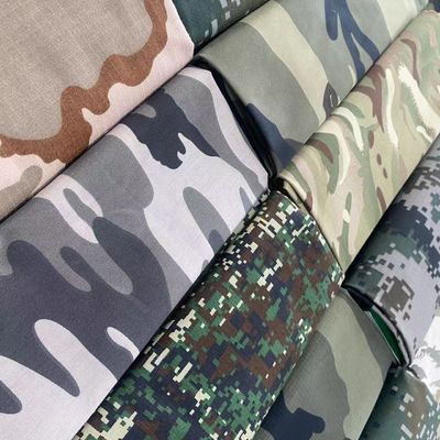 Stile semplice alta resistenza alle lacrime Medio Oriente IVA Stampa di poli cotone di striscia di camuffamento