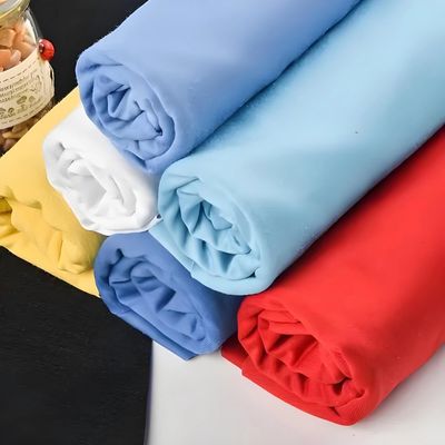 110*76 Densità Nuovo TC 65 35 Tessuto di poplin con tasche e rivestimento di fogli iridescenti
