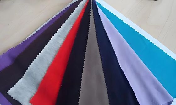 110*76 Densità Nuovo TC 65 35 Tessuto di poplin con tasche e rivestimento di fogli iridescenti