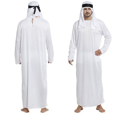 Peso medio Popline abito in stile musulmano maschile saudita 65/35 Tessuto in policottone/cotone
