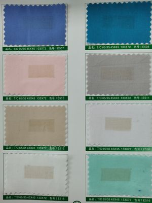 Tessuti di velluto 100% cotone 65 poliestere 35 cotone abbigliamento da lavoro TC perno tessuto