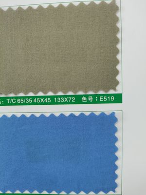Tessuti di velluto 100% cotone 65 poliestere 35 cotone abbigliamento da lavoro TC perno tessuto
